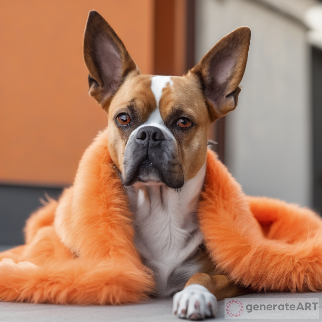 Meet Dogday: The Adorable Dog with an Orange Fur Coat