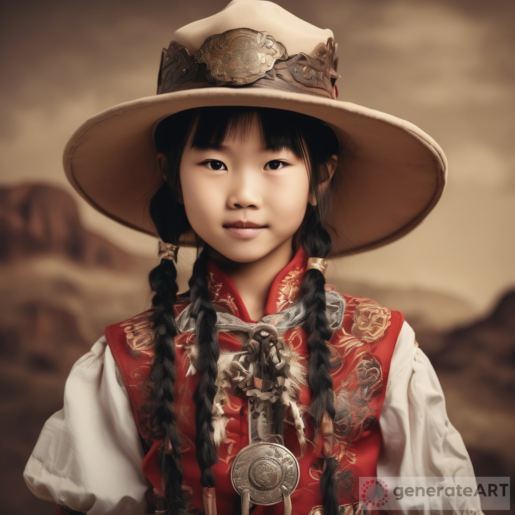 Wild West Chinese Girl Fantasy Adventure