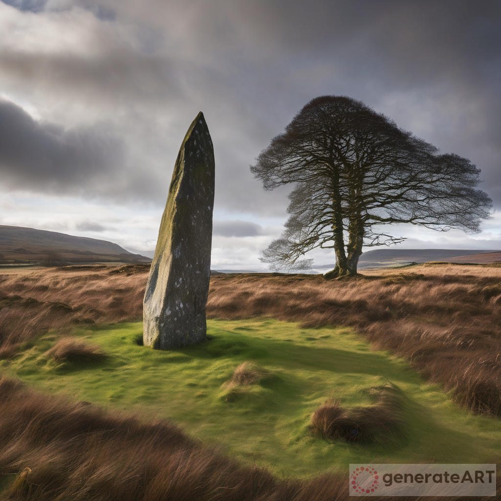 Ancient Beauty: Standing Stones in Scottish Landscape