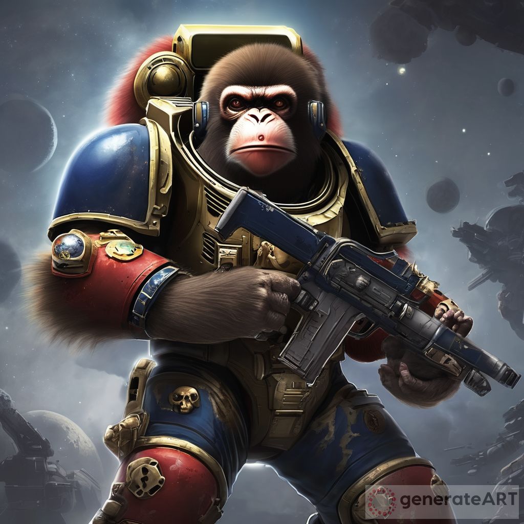 Space Marine Monkey: Sci-Fi Adventure