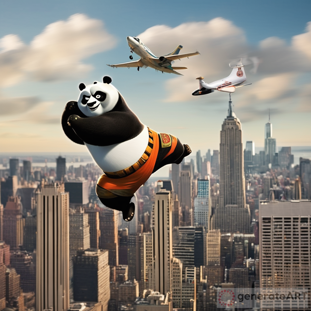 Kung Fu Panda's Epic Flight: New York City Jet Adventure