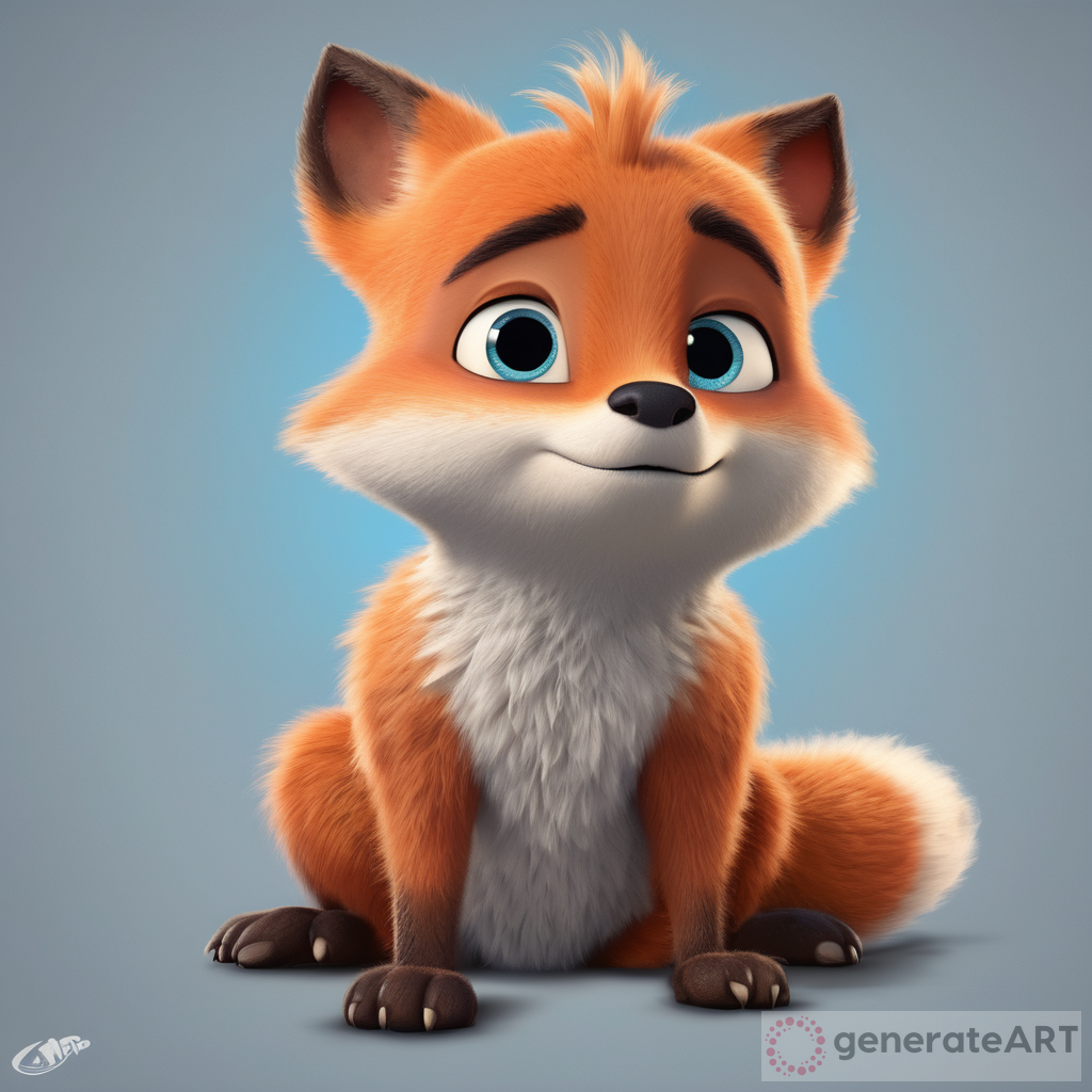 Illustration: Baby Fox Finn's Magical Adventure