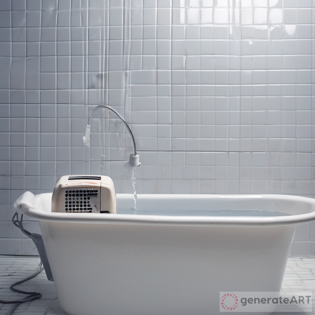 Electrical Safety: Toaster in Bathtub Disaster | GenerateArt