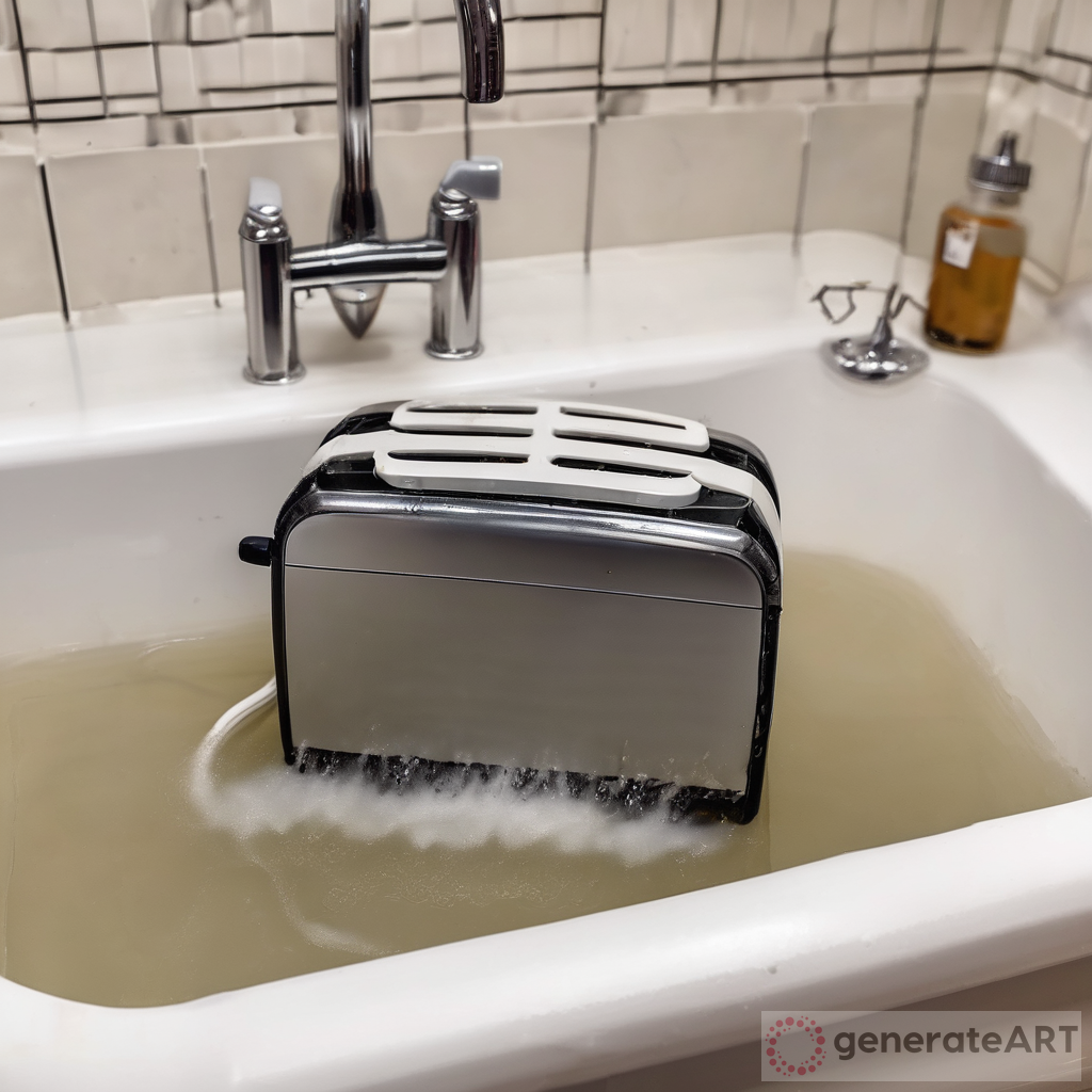 Dangers of Dropping PluggedIn Toasters in Water GenerateArt
