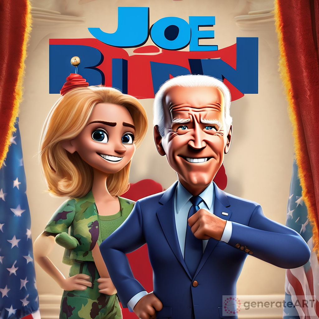 4k Pixar Movie Poster Joe Biden