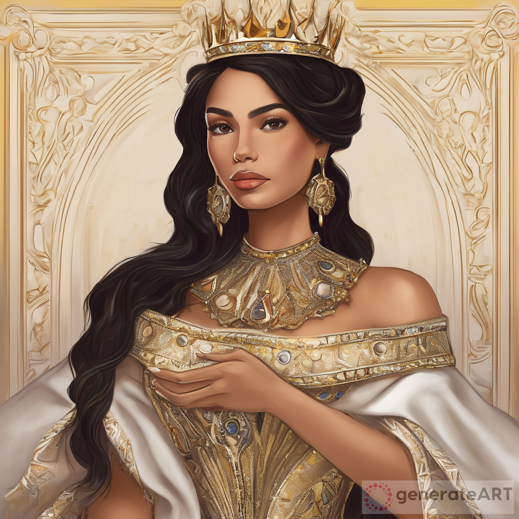 Latina Royal Queen Art Prompt