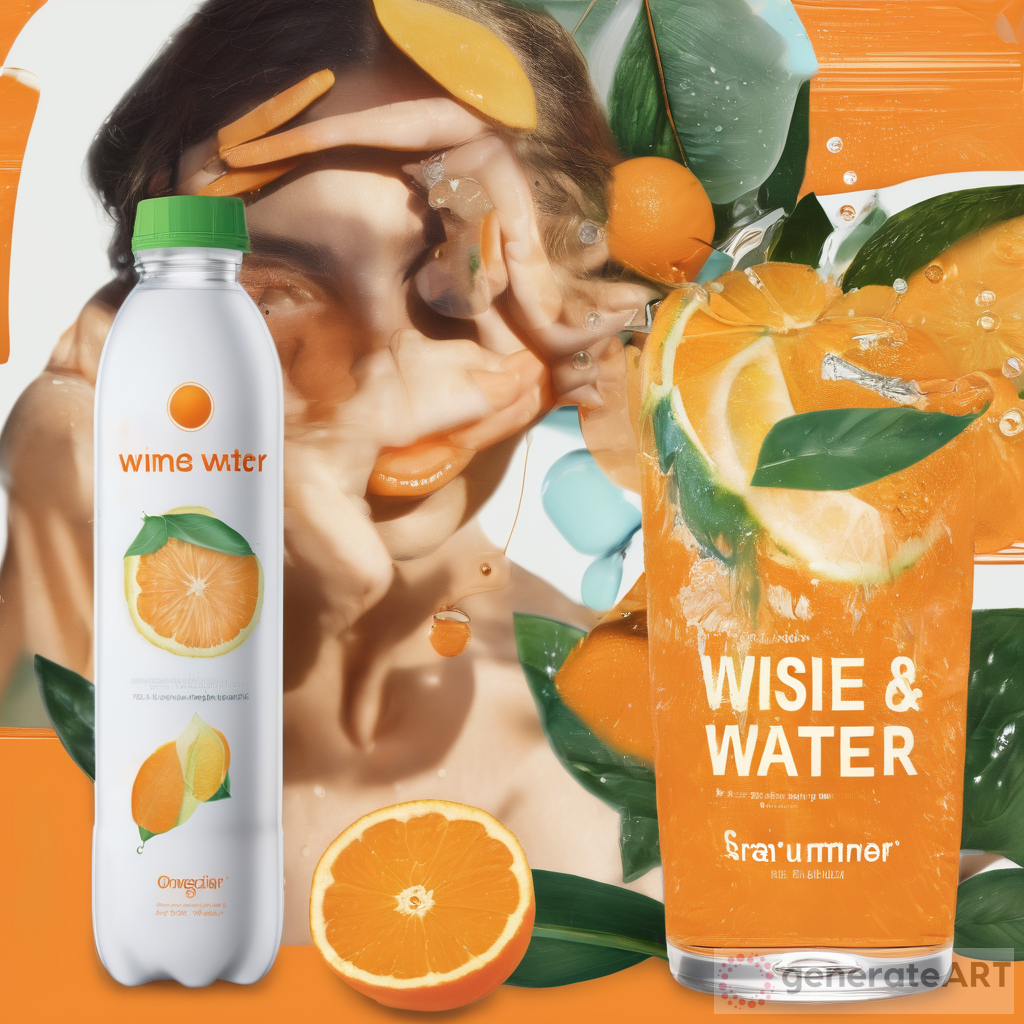 Orange Summer Wisdom: Wise Woman and Smart Water