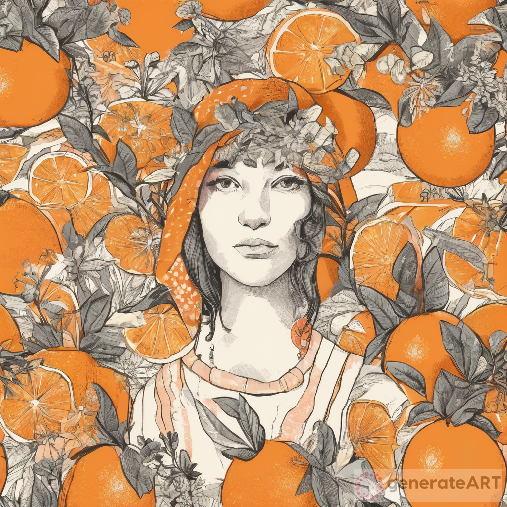 Orange Summer Wise Woman