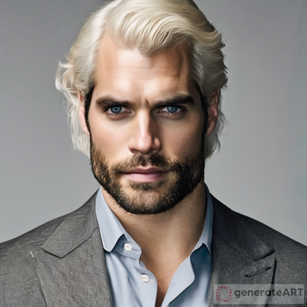 Henry Cavill's Stunning Transformation with White Blonde Hair