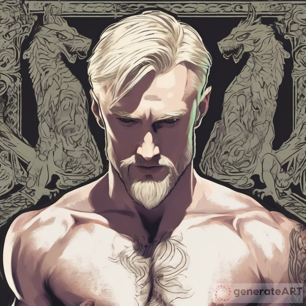 Muscular Draco Malfoy with Beard Fan Art