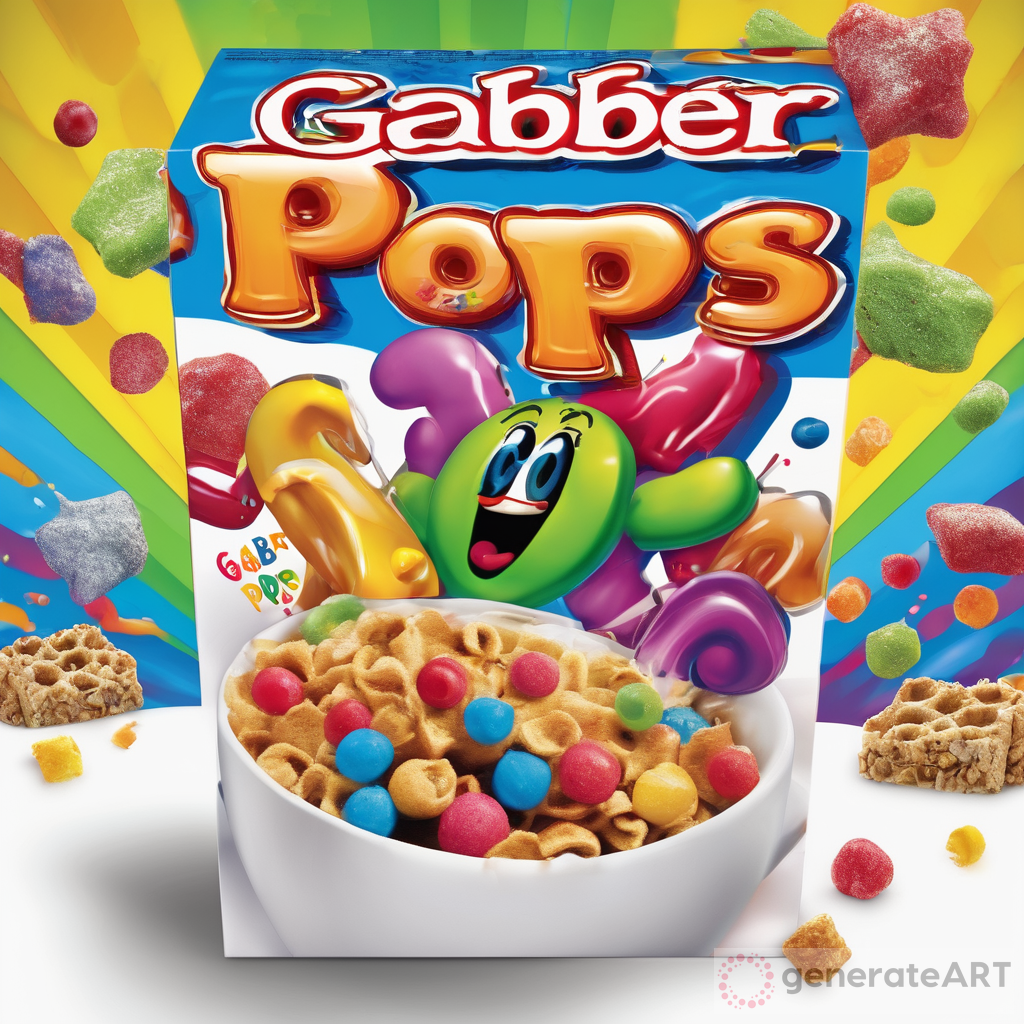 Gabber Pops! Fun Breakfast Cereal