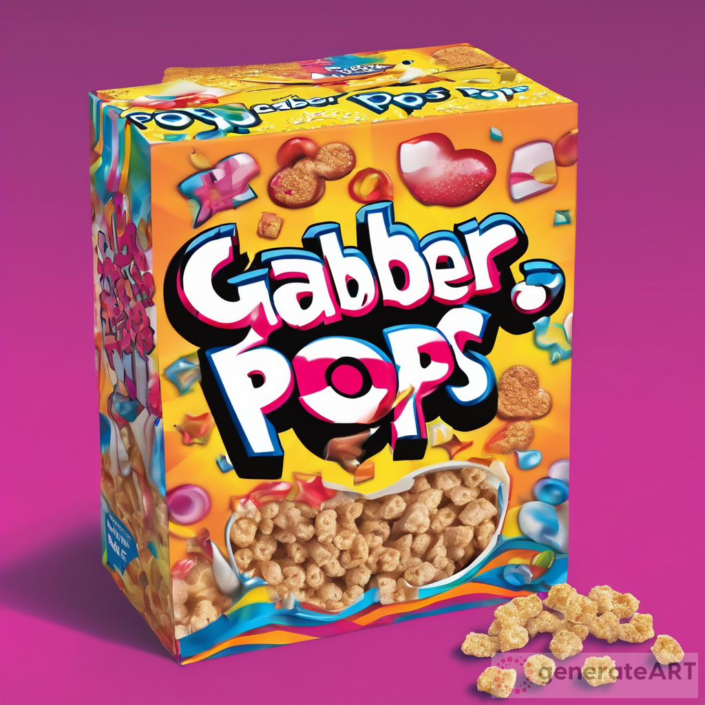 Introducing Gabber Pops! - Fun & Delicious Breakfast Cereal | GenerateArt