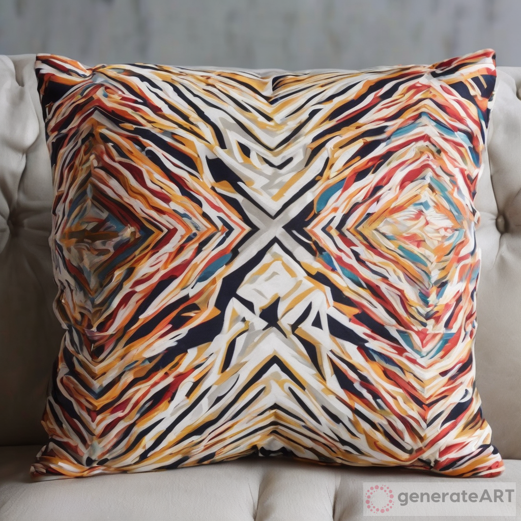 Eye-Catching Pillow: Comfort with Dynamic Flair