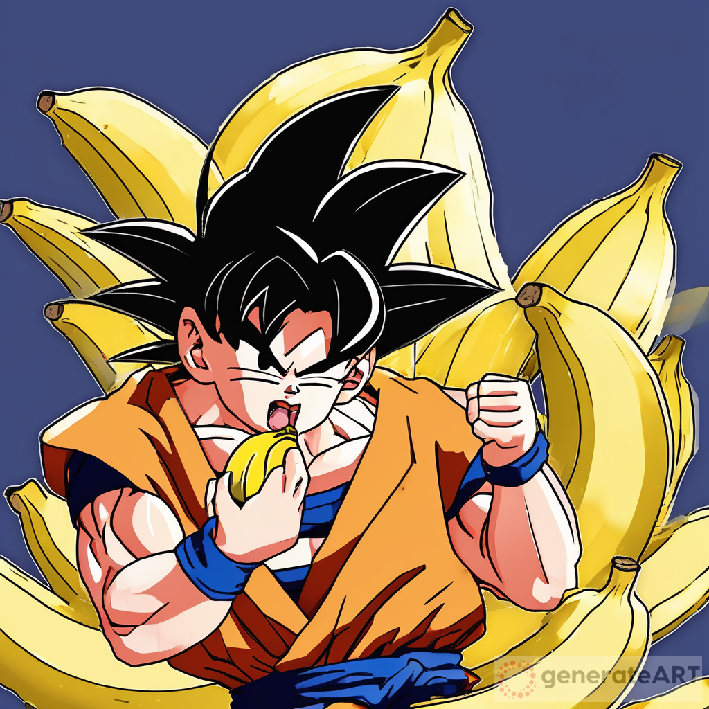 Goku Eating Banana | Dragon Ball Z Blog