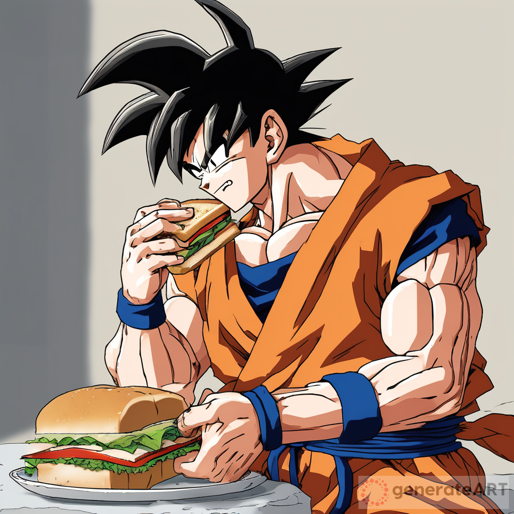 Goku Sandwich Power-Up