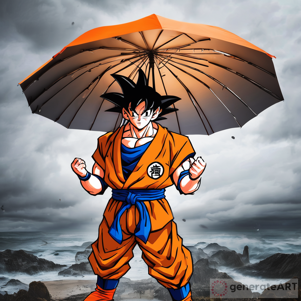 Goku Umbrella Adorableness