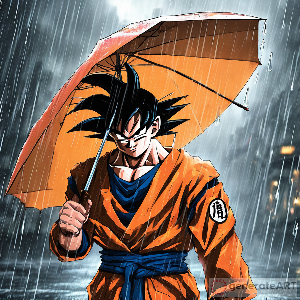 Goku Umbrella Rain: Finding Peace in the Storm