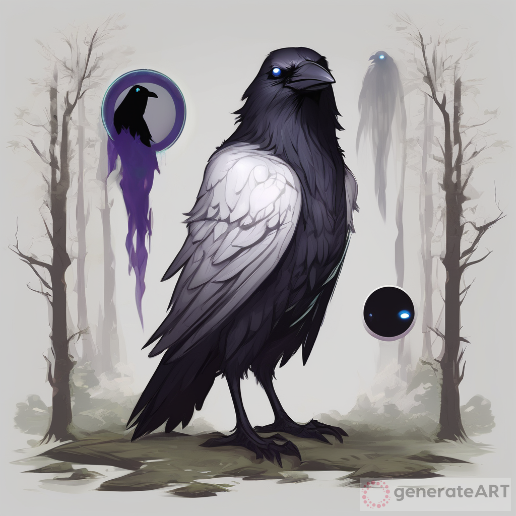 Mysterious Raven Druid: DND Character Spotlight
