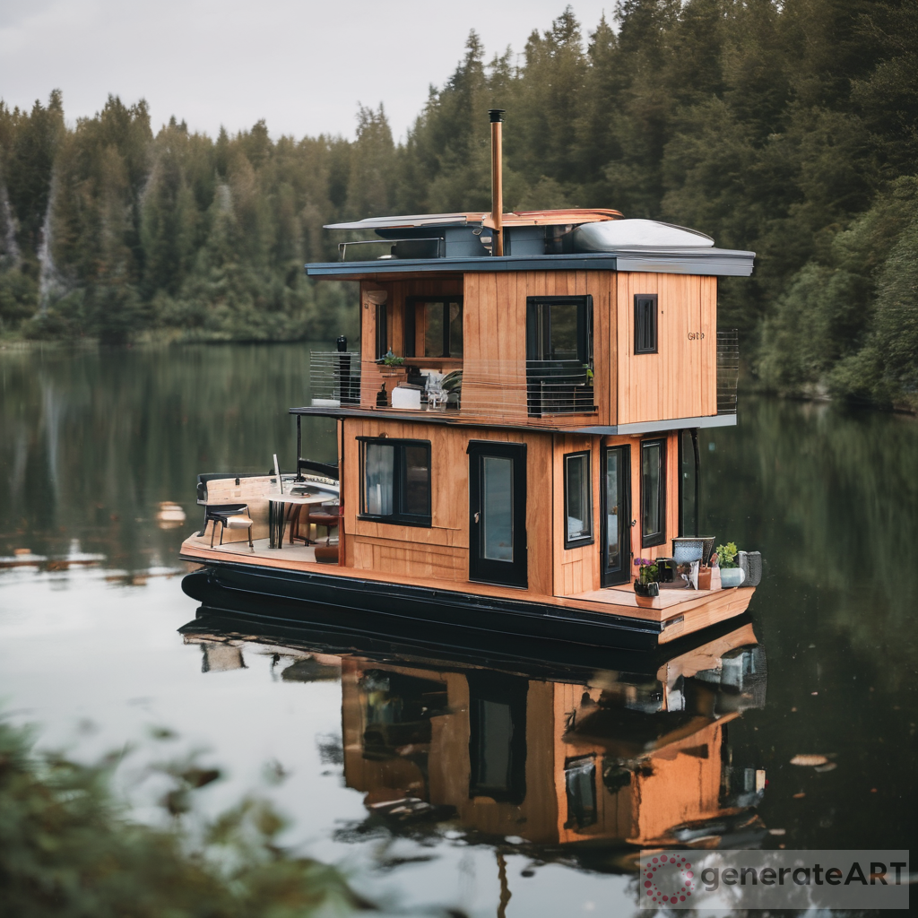 Tiny Houseboat Getaway