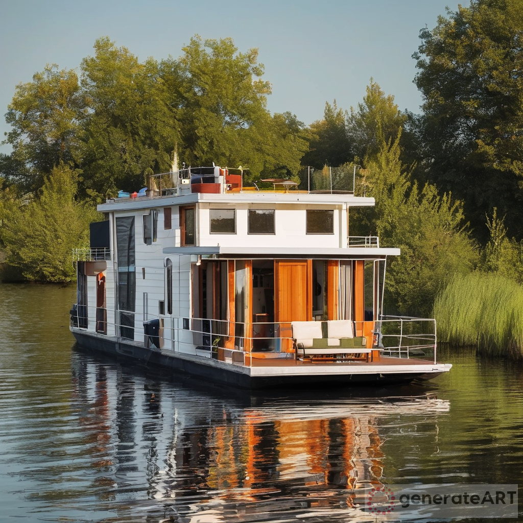 Serene Living on a Houseboat