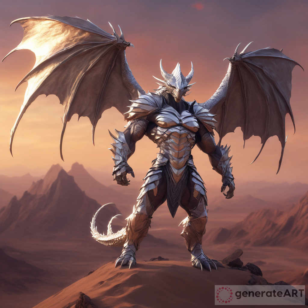 Zephyr: Dragonkin Warrior at Sunrise