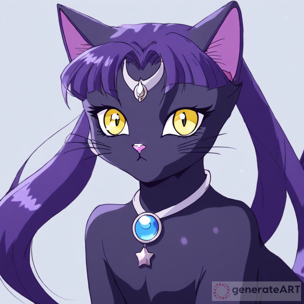 Discover Luna: Sailor Moon-Inspired Cat