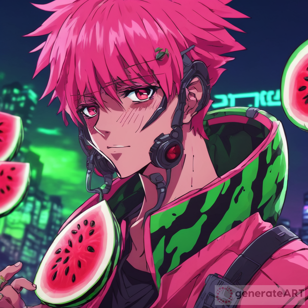 Cyberpunk Watermelon Anime - Meet Kai