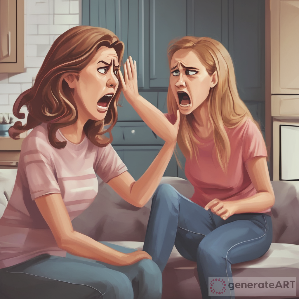 Mother Daughter Confrontation