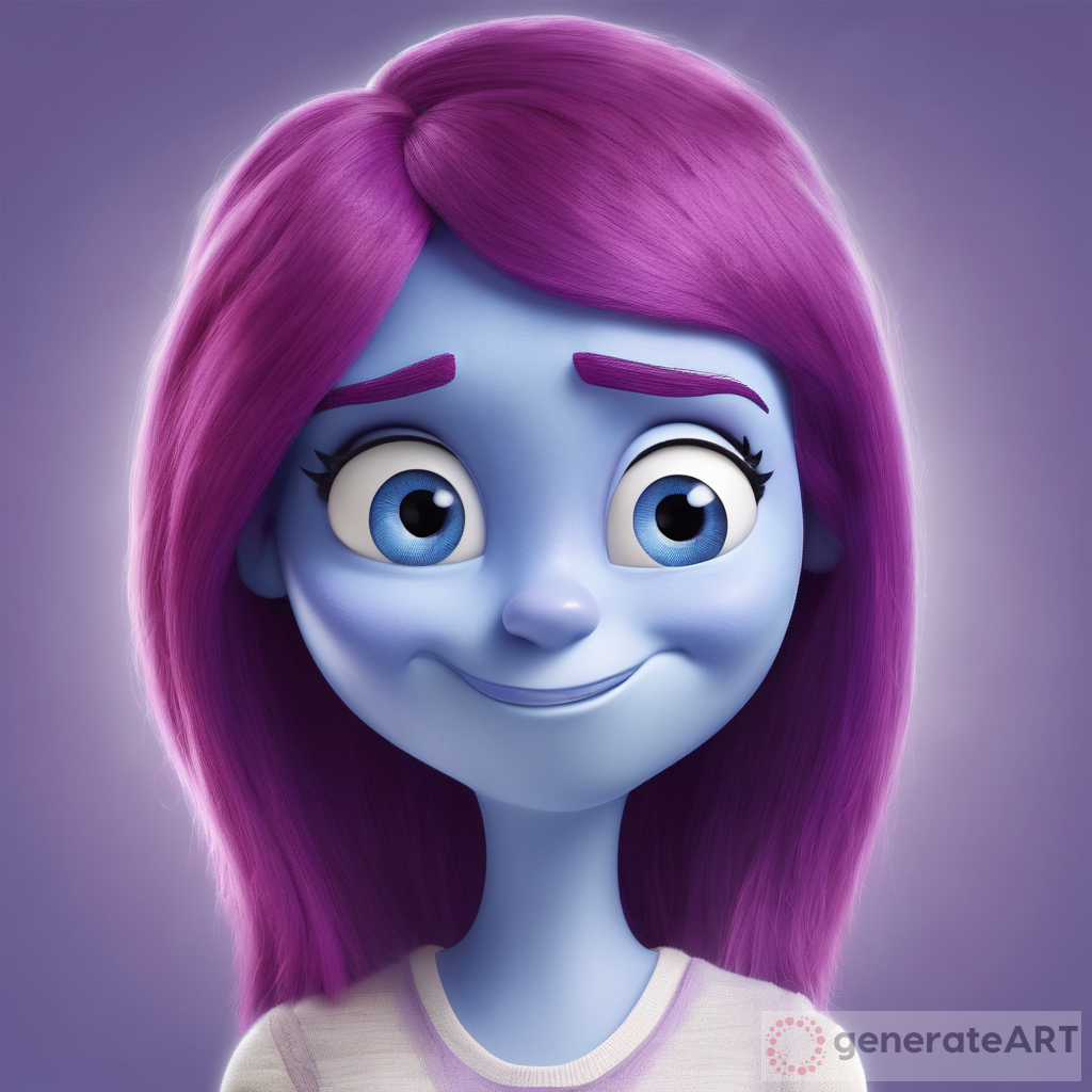 Disney Pixar Inside Out: Drowsy Emotion Female
