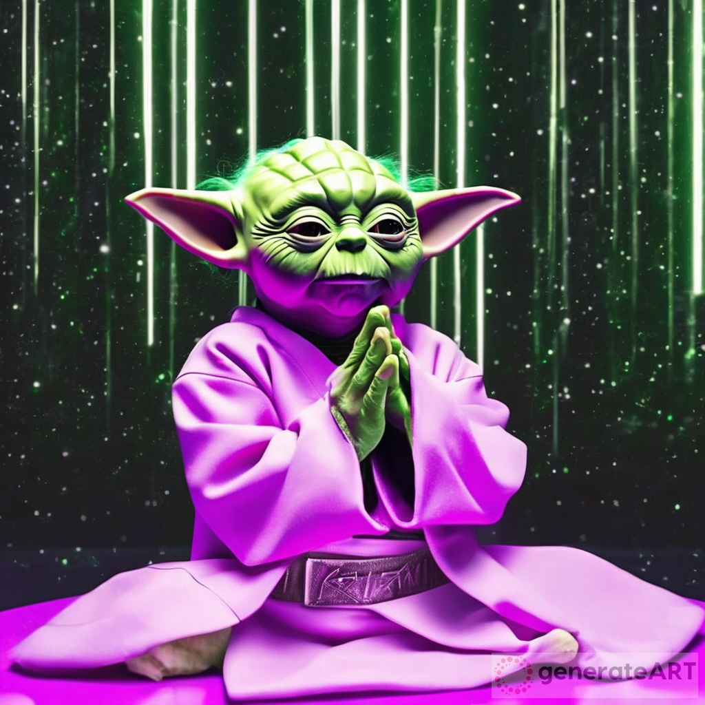 Yoda & Baby Yoda Mealtime Delight | GenerateArt