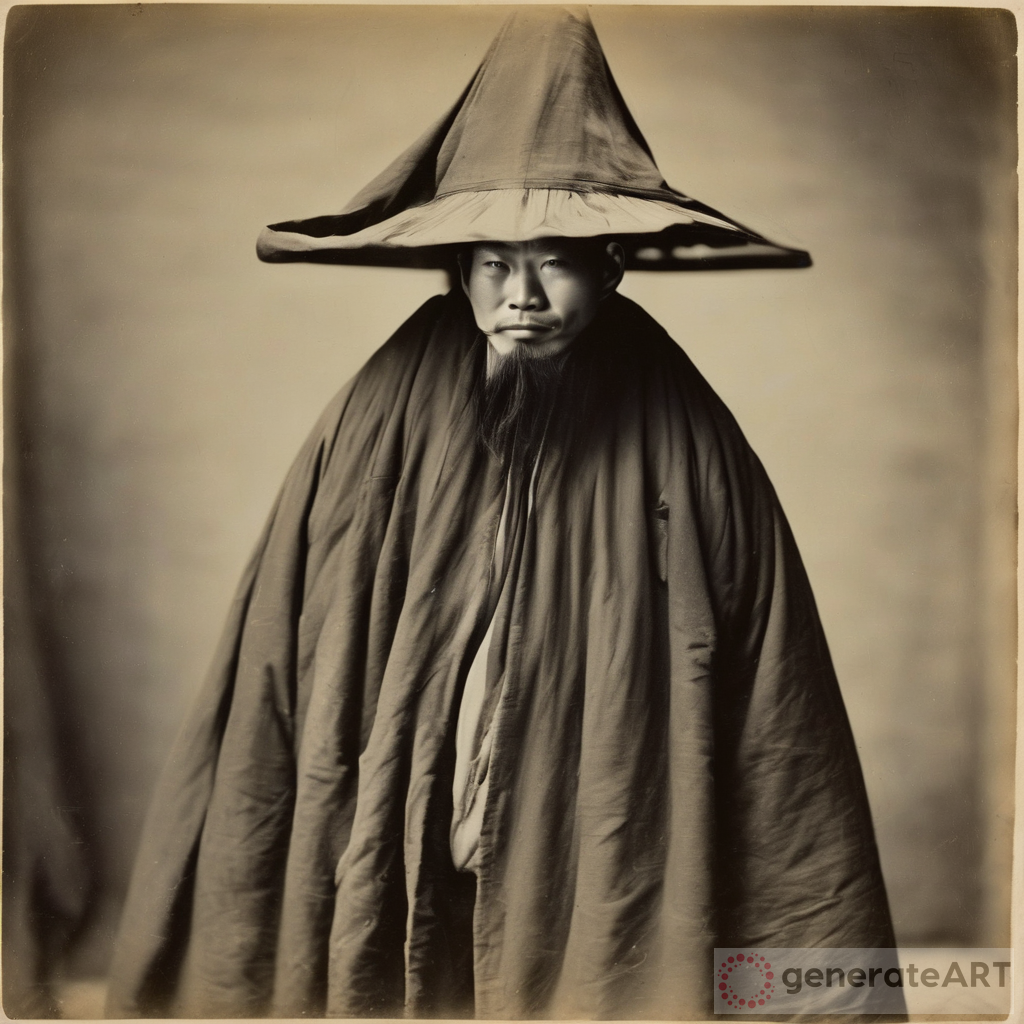 Enigmatic Chinese Man: 1800s Cloak Mystery
