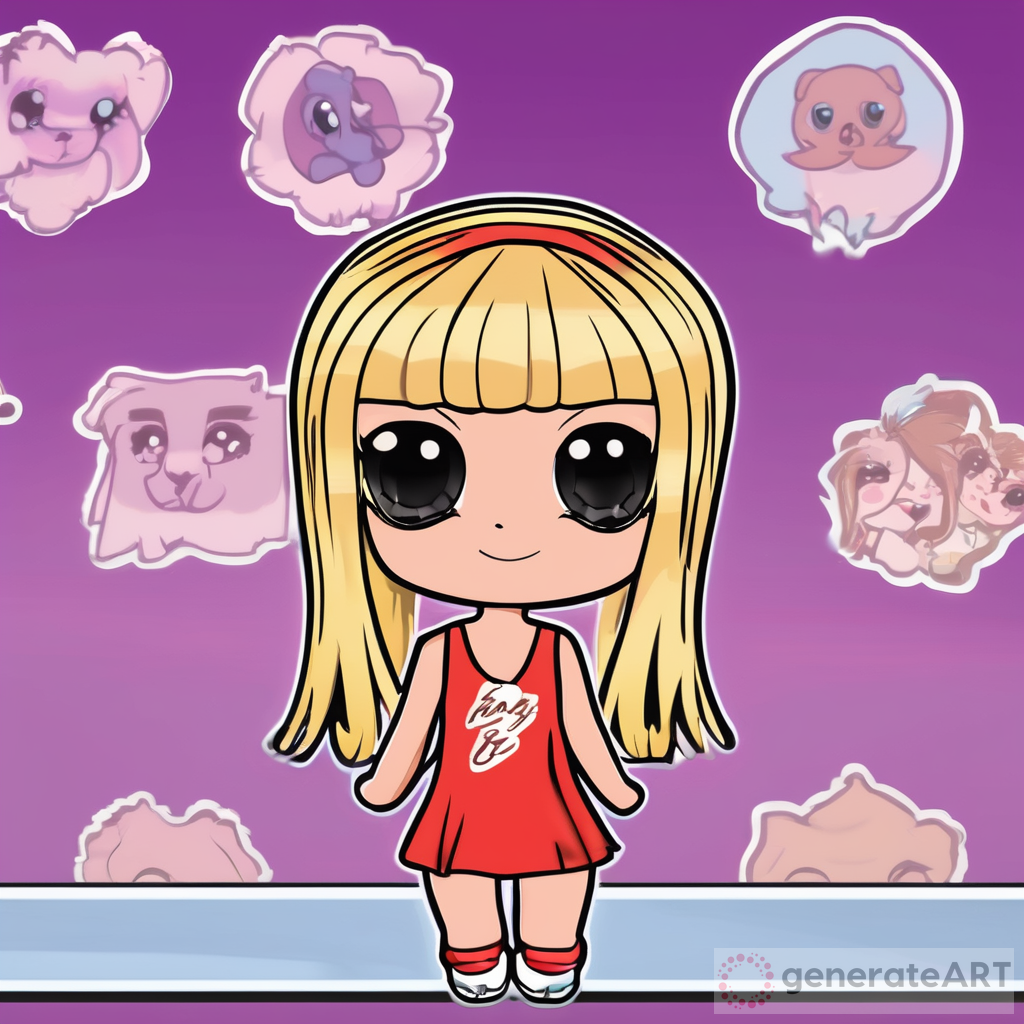 Baby Spice Chibi - Adorable Version of the Iconic Spice Girls Member
