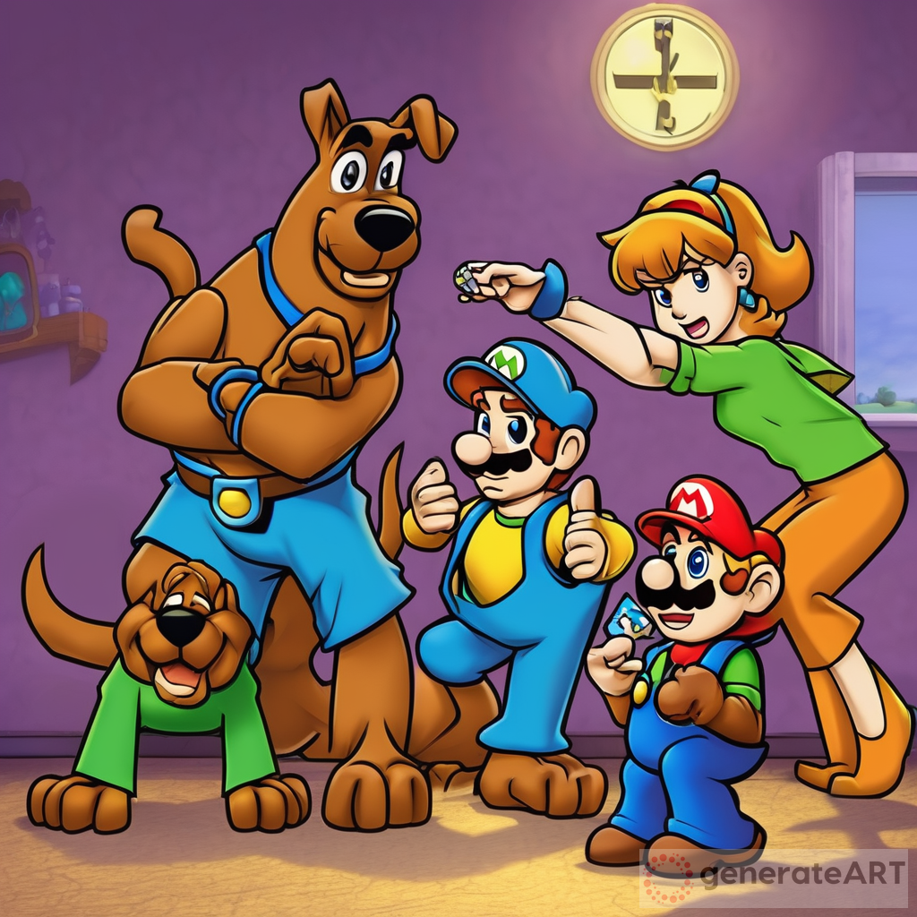 Scooby-Doo Meets Mario: A Spooky Crossover