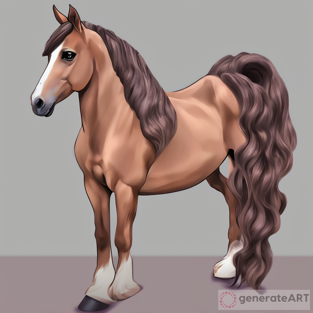Ariana Grande as A Horse