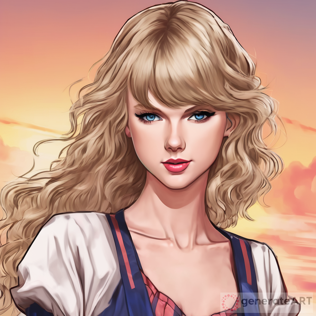 Taylor Swift as Anime