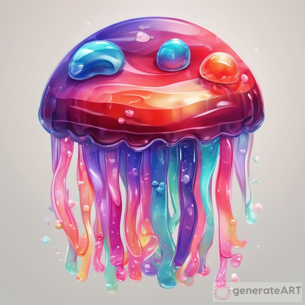 jelly art style
