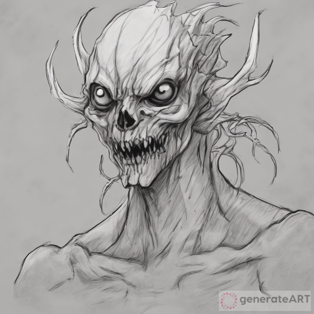Hot Creepy Monster Drawing Prompt