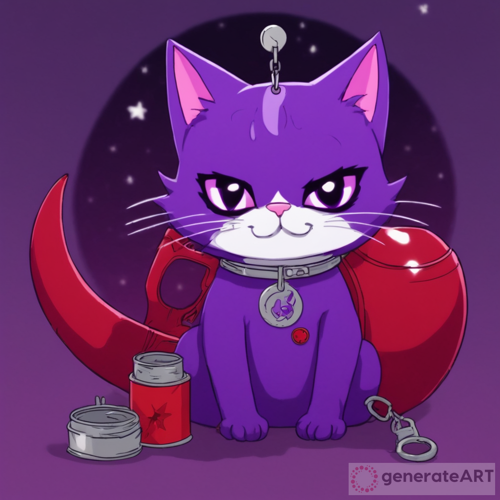 Unveiling CatNap: The Mysterious Male Purple Cat