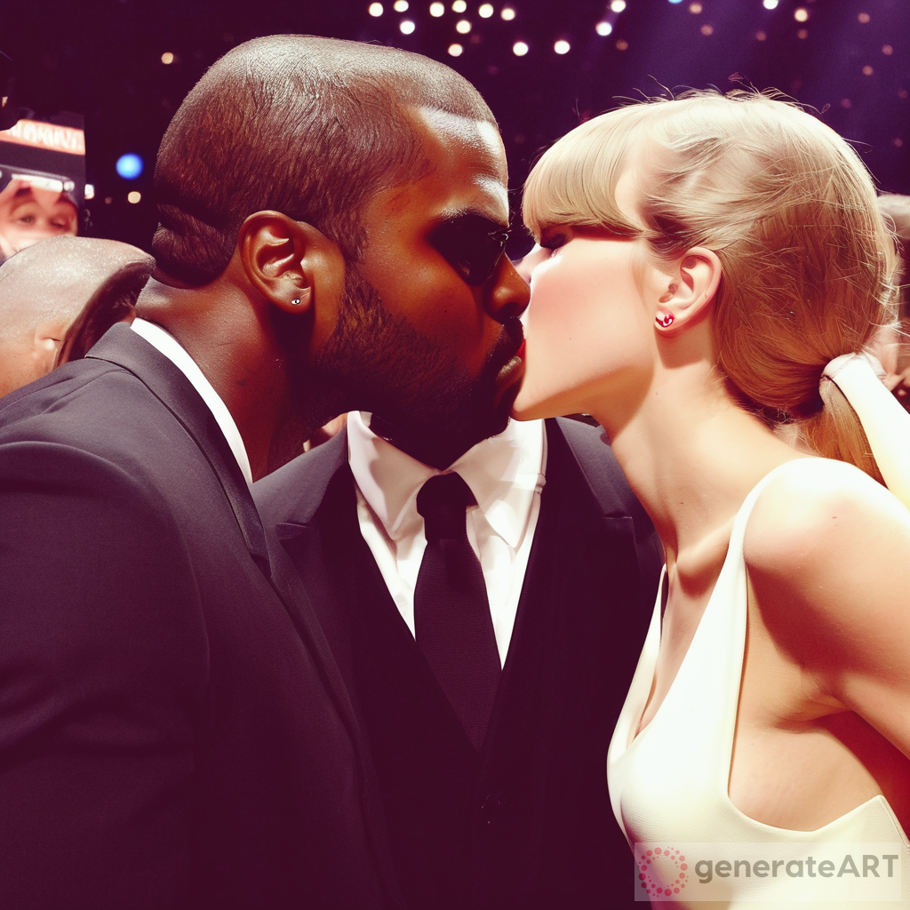 Taylor Swift & Kanye West Kiss Surprise