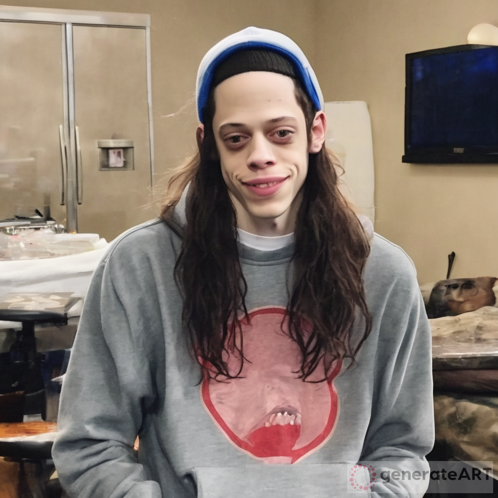 Pete Davidson Long Hair Trend 