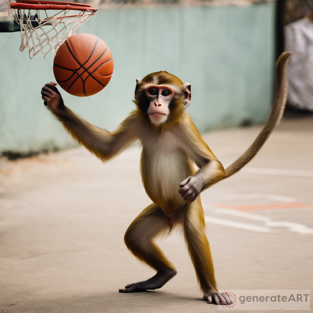 Talented Monkey: Basketball Prodigy