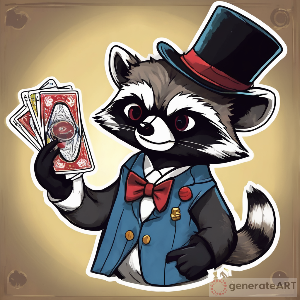 Meet Mr. Raccoon: Master of Card Games #GentlemanRaccoon