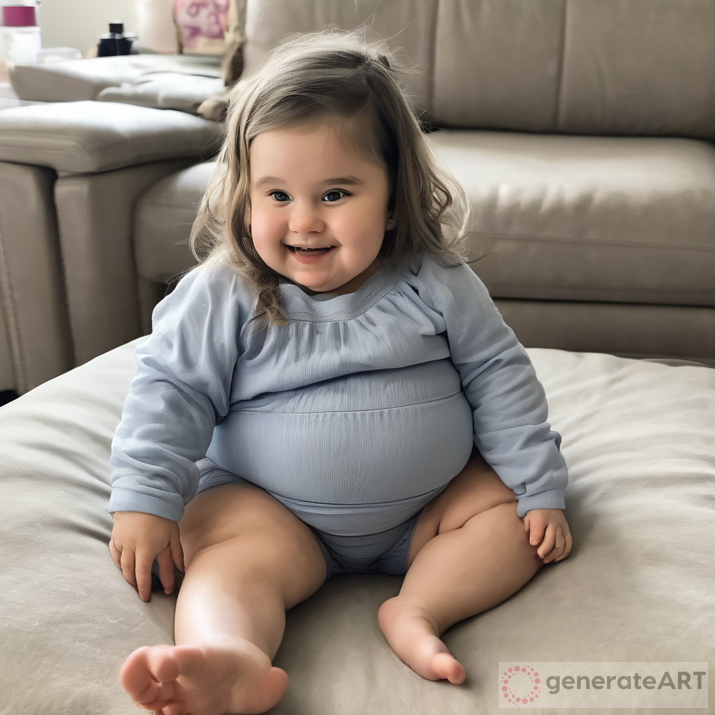 Little Girl's Big Belly