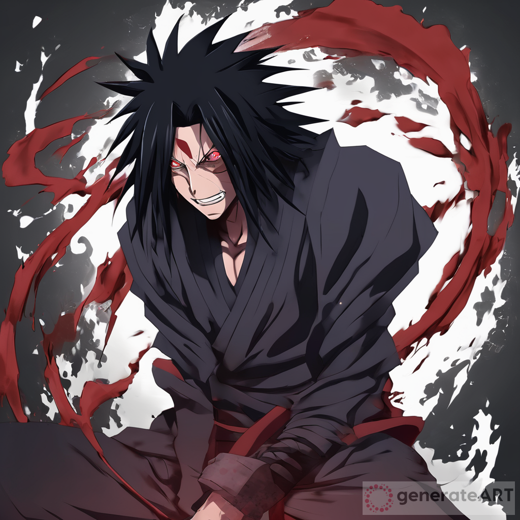 Legendary Uchiha Madara: Naruto's Shinobi Rivalry | GenerateArt