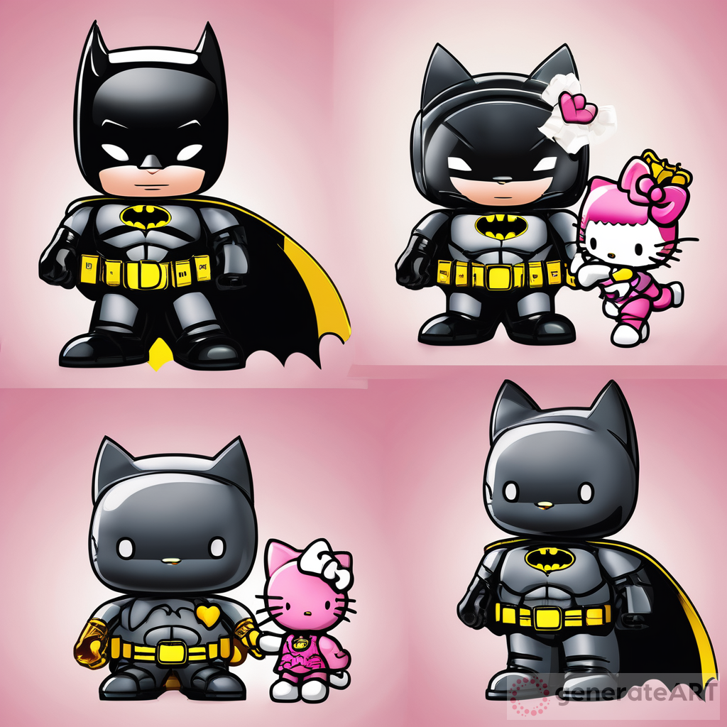 Batman & Hello Kitty Crossover: A Unique Team-Up