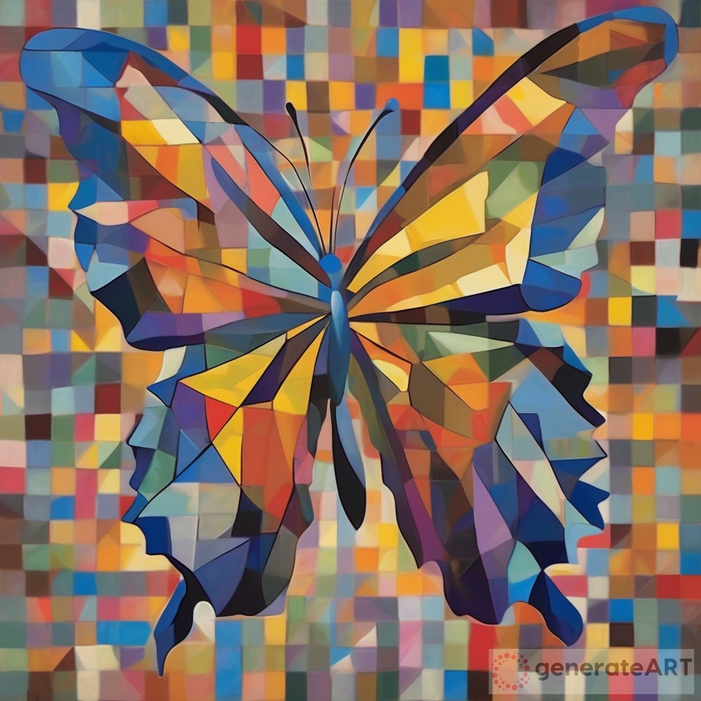 Exploring Butterfly Cubism Art