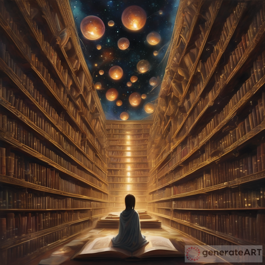 Surreal Cosmic Library: Knowledge from Across the Universe