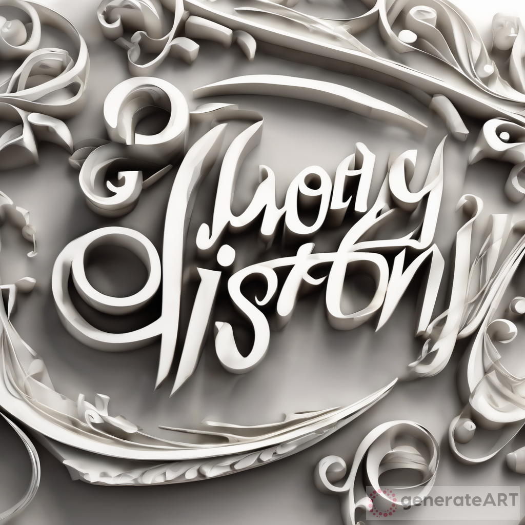 3D Calligraphy: Bringing History to Life