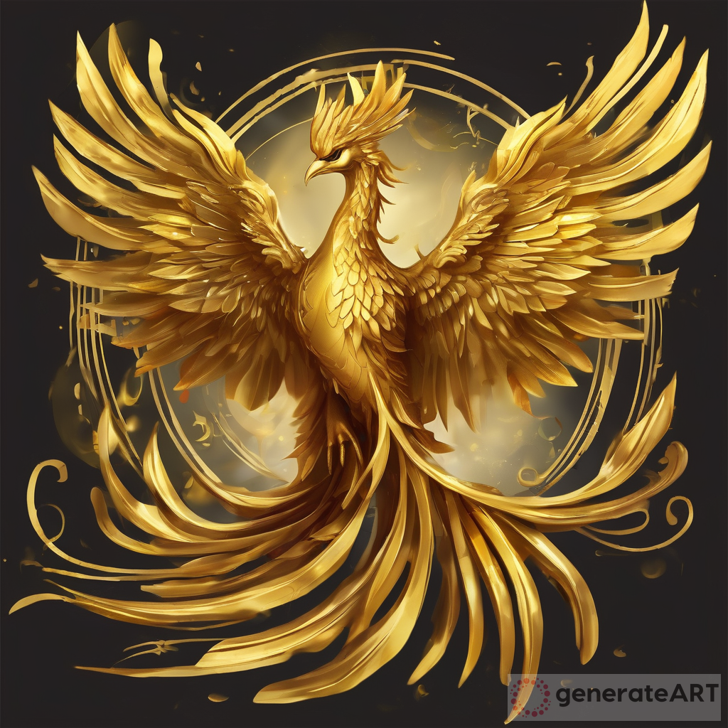 The Majestic Golden Phoenix: A Symbol of Hope and Rebirth