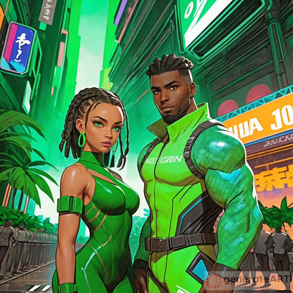 Hyper Realistic Dystopian World: African American Protagonists